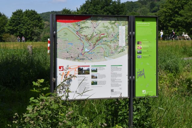 Landkarte zum Kulturlandweg Landkarte Kulturweg